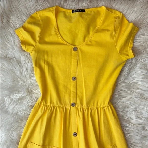 ouges yellow sun sundress - Picture 3 of 5